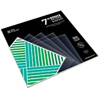 Los mejores  - Big Fudge 50x Fundas para Disco de Vinilo 7 Inch | Estuches de Protección Hecho de Polipropileno Transparente de Alta…